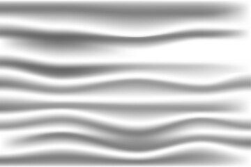 Gray wave background with shadow