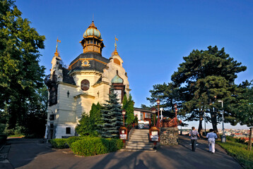 Hanavsky Pavilon na cidade de Praga. Republica Checa