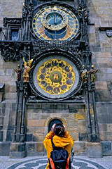 Relogio astronomico. Cidade de Praga. Republica Checa