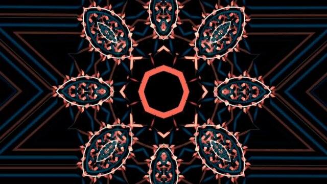 pattern with flowers fractal background traditional background with alpha channel