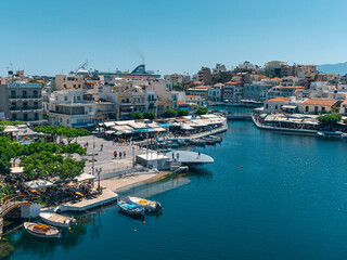 Fototapeta na wymiar Crete, Agios Nikolaos