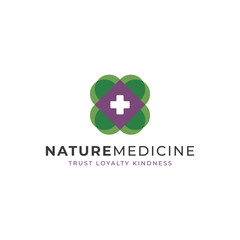 Medicine Nature logo design