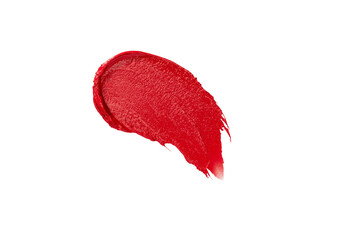 red lipstick texture swatch