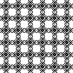 Seamless decorative geometric pattern. ethnic endless background with ornamental decorative elements with traditional etnic motives, tribal geometric figures. Print for wrapping, background
