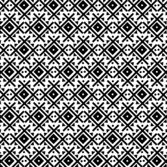 Seamless decorative geometric pattern. ethnic endless background with ornamental decorative elements with traditional etnic motives, tribal geometric figures. Print for wrapping, background