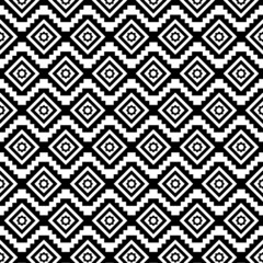 Seamless decorative geometric pattern. ethnic endless background with ornamental decorative elements with traditional etnic motives, tribal geometric figures. Print for wrapping, background