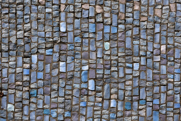 mosaic texture random colors of wall