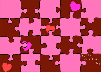 バレンタインパズル 