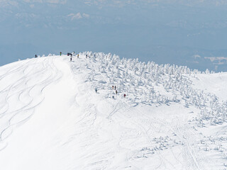 冬山 登山 山岳 日本