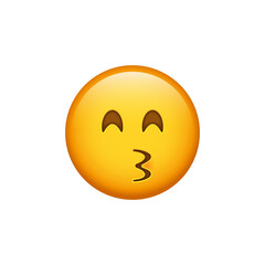 3d kiss face, Kissing face emoji with red heart, Blowing a Kiss emoticon	
