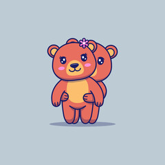 Cute couple bear on dating