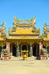 beautiful traditional chinese temple in Thailand