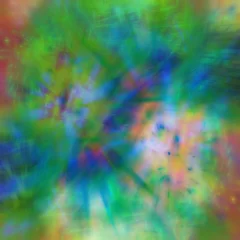 Rideaux velours Mélange de couleurs Une image d& 39 arrière-plan abstraite en rafale multicolore.