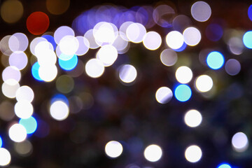 Abstract circular bokeh background., bokeh blurred