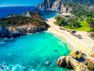 Playa de Maruata, Michocan, Mexico 