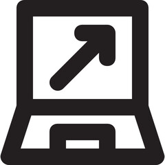 Expand Vector Line Icon