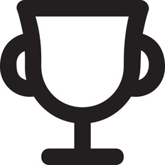 Trophy Vector Line Icon