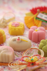 日本の伝統のお祝い事や引き出物のお菓子