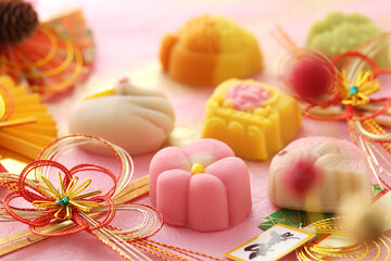 日本の伝統のお祝い事や引き出物のお菓子