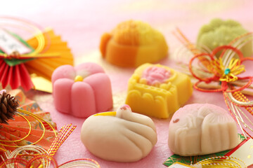 日本の伝統のお祝い事や引き出物のお菓子