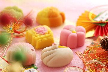 日本の伝統のお祝い事や引き出物のお菓子