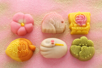 日本の伝統のお祝い事や引き出物のお菓子