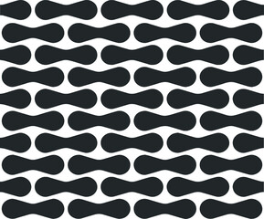 Retro vector pattern design for wallpaper, textile, background