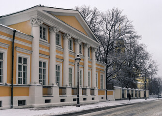 Winter view on Bolshaya Nikitskaya Street