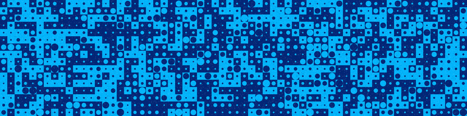 Abstract Geometric Pattern generative computational art illustration
