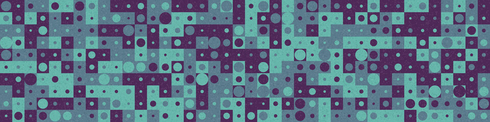 Abstract Geometric Pattern generative computational art illustration