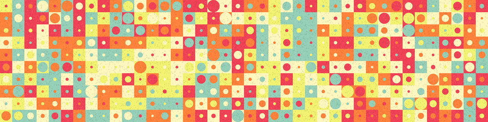 Abstract Geometric Pattern generative computational art illustration