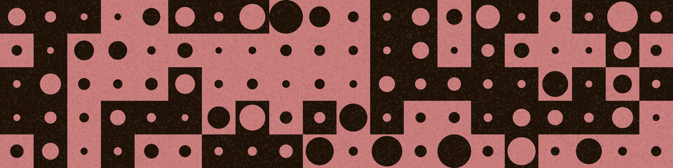 Abstract Geometric Pattern generative computational art illustration