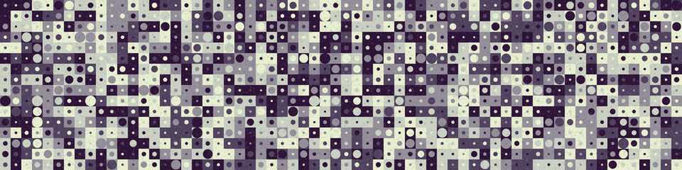Abstract Geometric Pattern generative computational art illustration