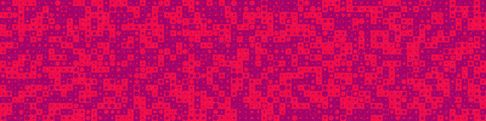 Abstract Geometric Pattern generative computational art illustration