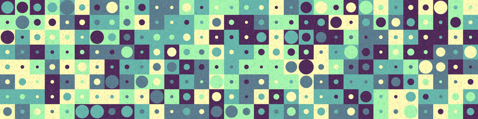 Abstract Geometric Pattern generative computational art illustration
