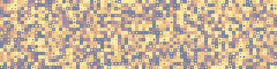 Abstract Geometric Pattern generative computational art illustration