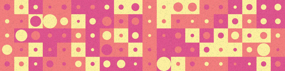 Abstract Geometric Pattern generative computational art illustration