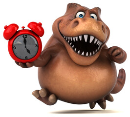 Fun Trex - 3D Illustration © Julien Tromeur