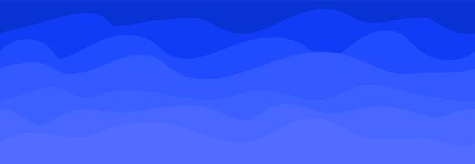 blue wavy background resembles the sky or the sea. Can be used as a background for games