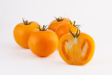 Orange tomatoes