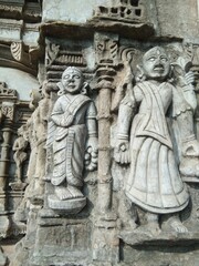 Fototapeta na wymiar statue of hindu god