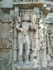 statue of buddha in archaeological site