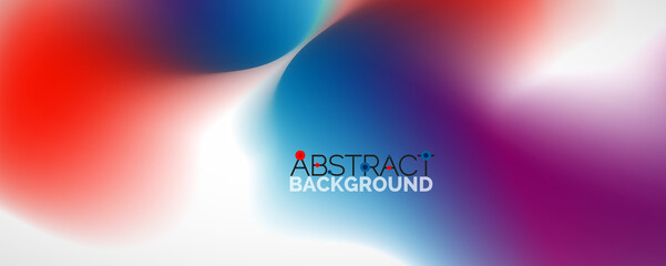 Fluid color gradient abstract background, trendy colorful wallpaper. Vector illustration for placards, brochures, posters, banners and covers