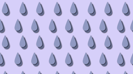 purple seamless pattern  with drops