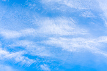 blue sky with cloud. Sky blue background.