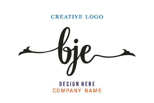 BJE lettering logo is simple, easy to understand and authoritative