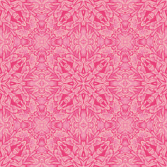 Seamless Ethnic Geometric Raster Pattern	