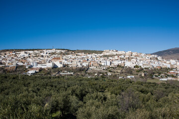 Fototapeta na wymiar Abla, municipality of the Los Filabres Tabernas region in Almeria