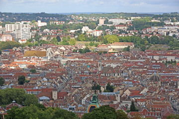 Obraz premium Besancon town, from the citadel 