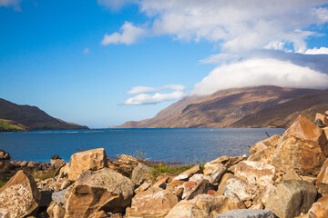 lake in the mountains